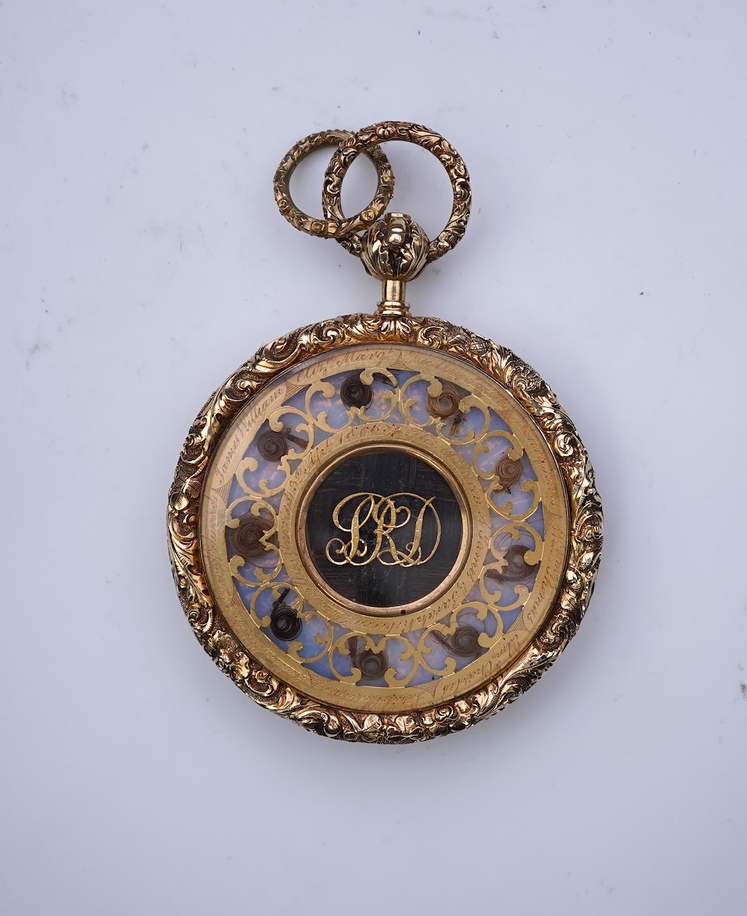 A fine George IV sentimental/mourning jewel, circa 1826
